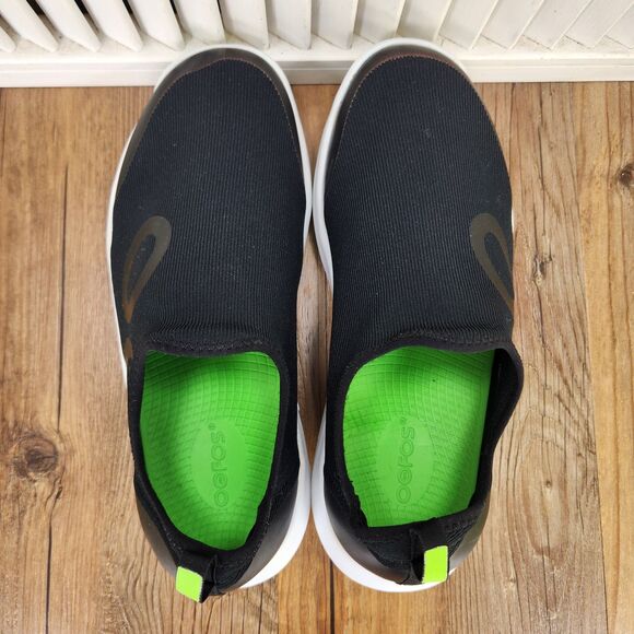 Oofos OOmg Sport Low Mens Size 8 Black White Lightweight Comfort Recovery Shoes main image 5